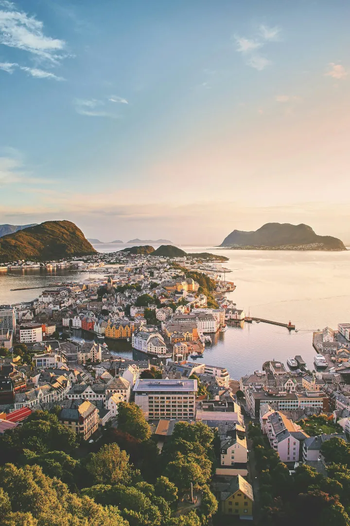 Aalesund i Norge