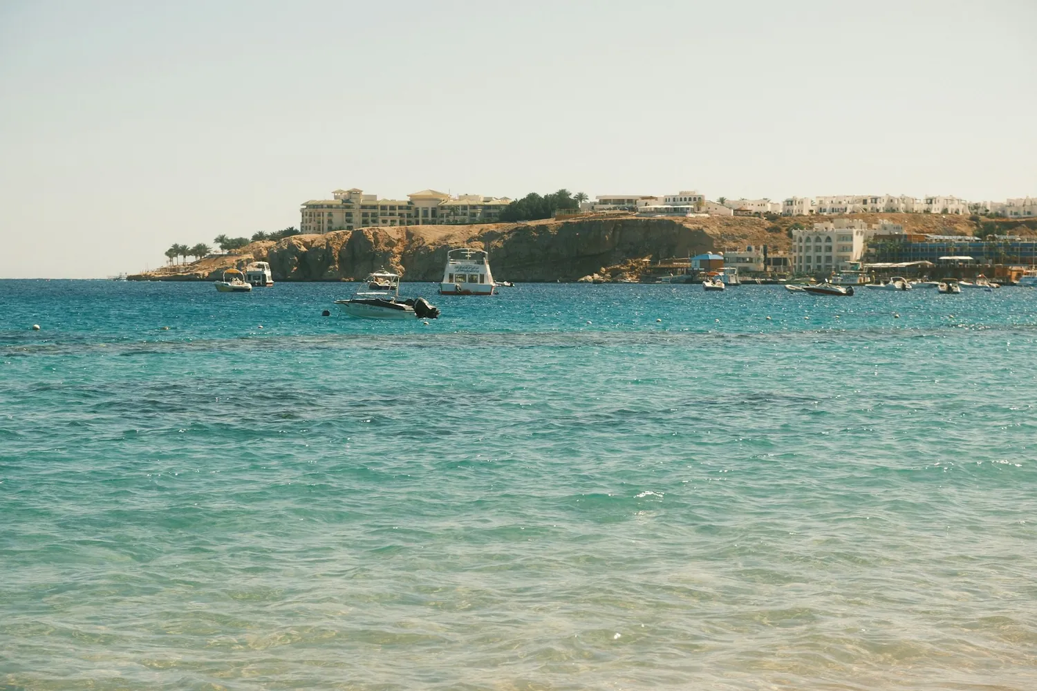 Turkist hav ved Sharm el-Sheikh