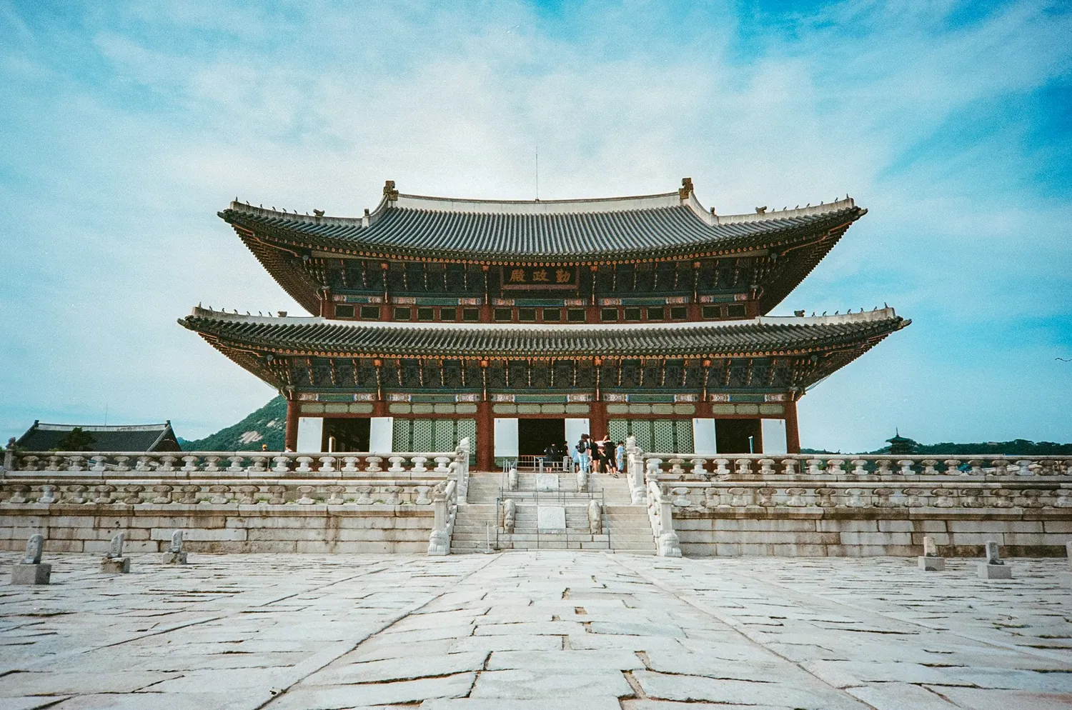 Gyeongbokgung-palasset i Seoul