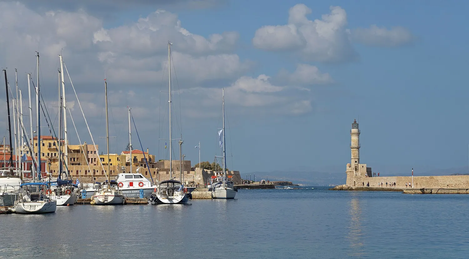 Chania lighthouse Crete