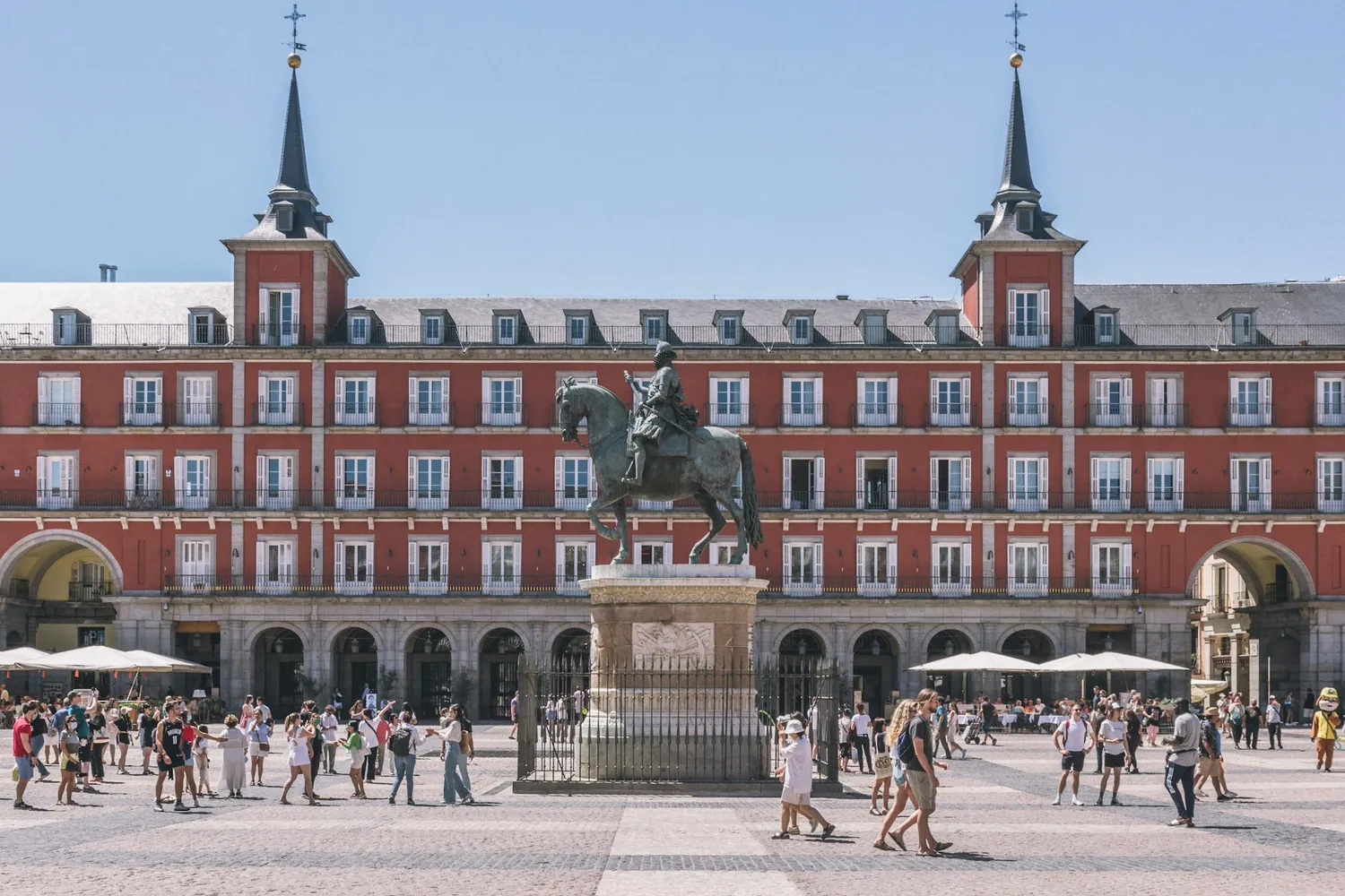 Plaza Mayor i Madrid