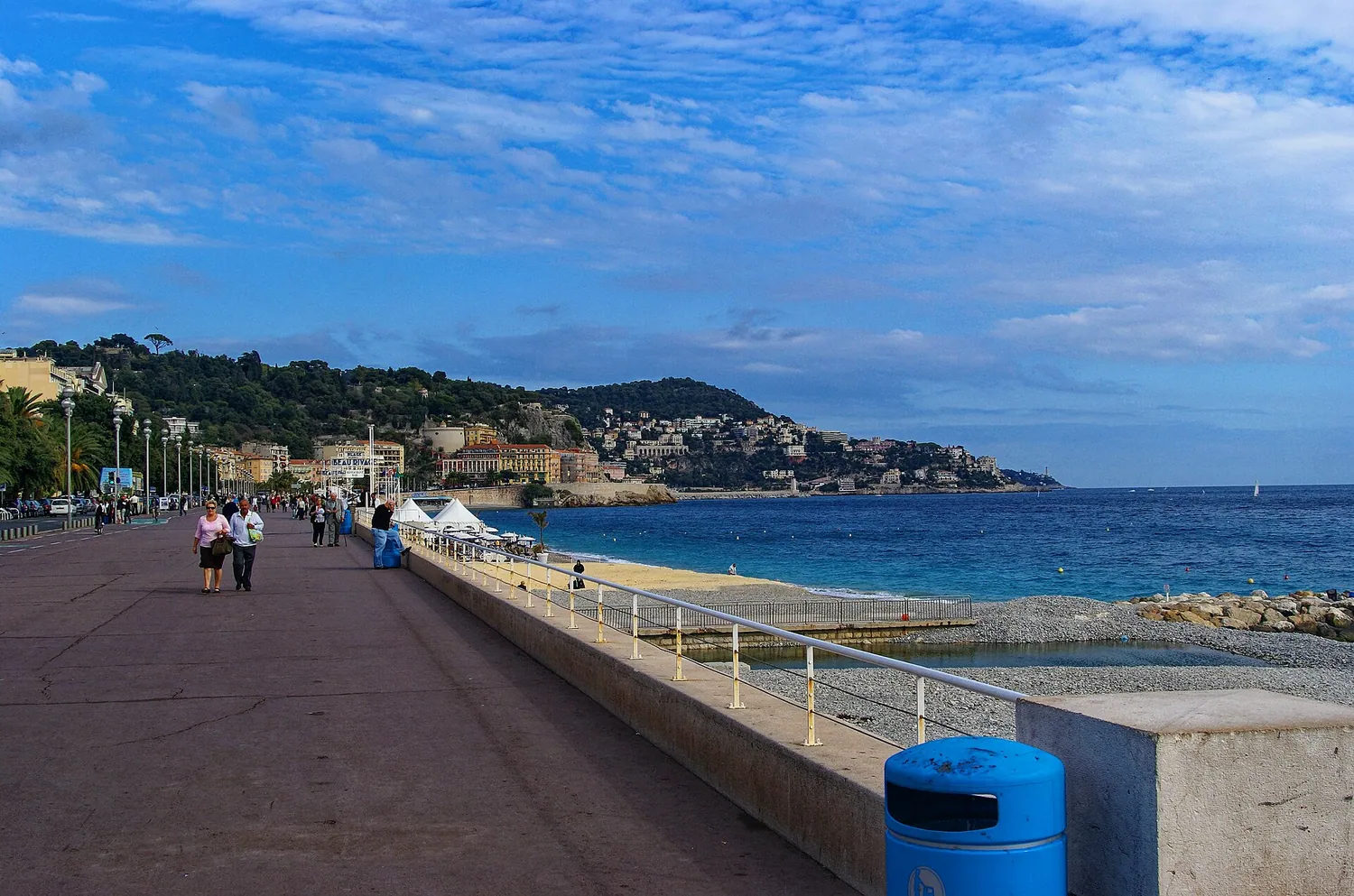 Promenade des Anglais i Nice