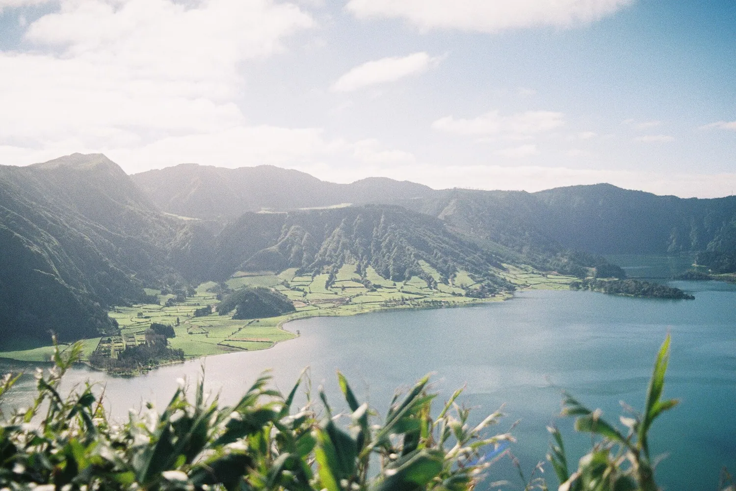 Kratersjøene ved Sete Cidades på São Miguel i Azorene