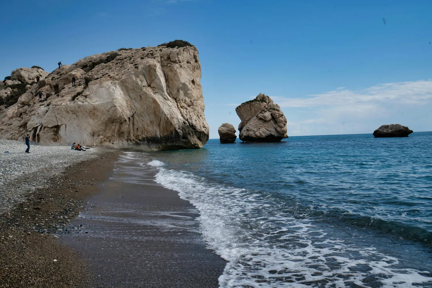 Afrodites klippe ved Petra tou Romiou på Kypros