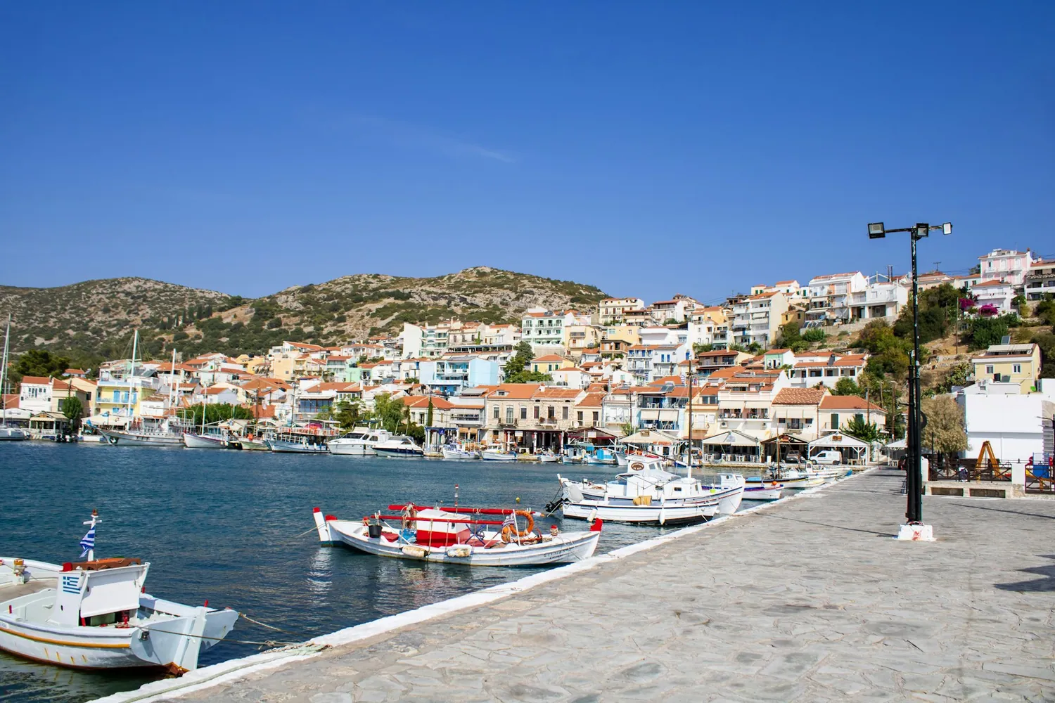Havnen i Pythagoreio på Samos