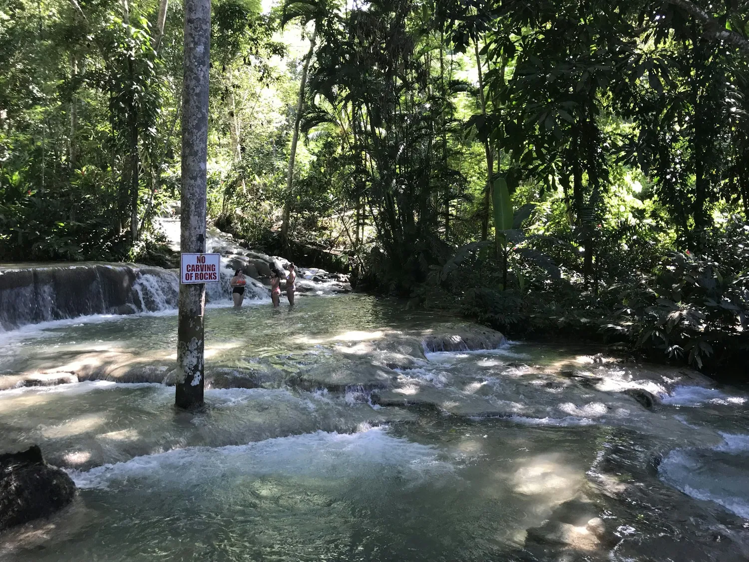 Dunn's River Falls på Jamaica