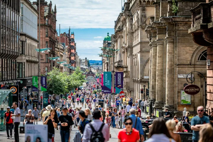 Glasgow Skottland