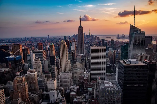 Sunset i New York