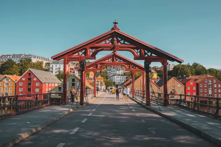 Trondheim i Norge
